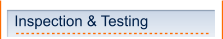 Inspection & Testing