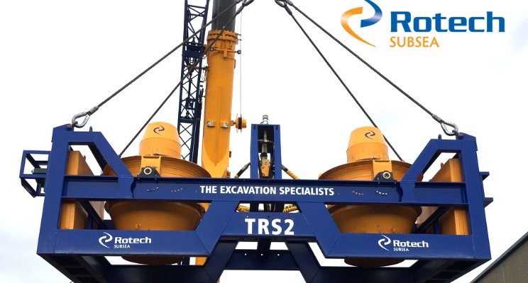 Rotech Subsea mobilise their new TRS2 CFE system for REDS